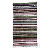 Flatwoven 5x8 Colorful Bohemian & Eclectic Berber Recycled Textiles Rug