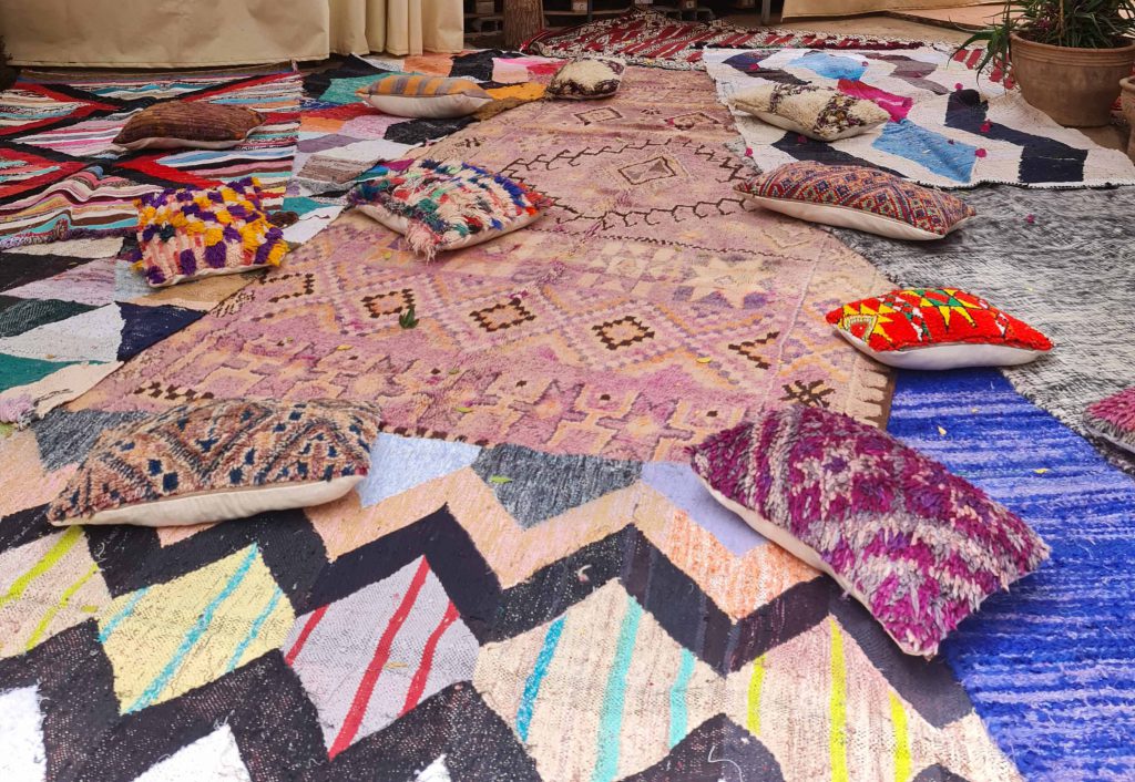 Handwocen Berber Moroccan rug