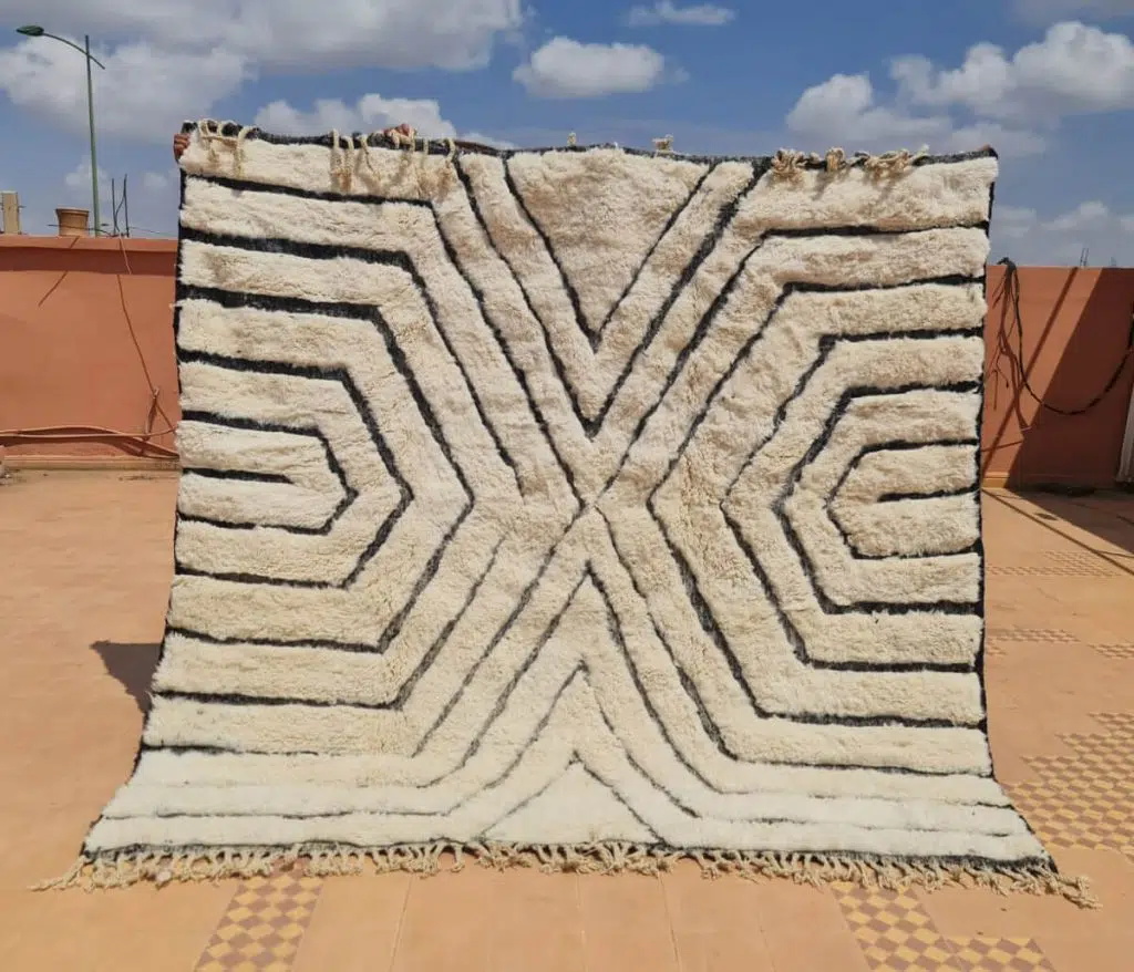 Custom Moroccan rug