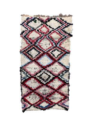 Colorful Moroccan Wool Rug - Morocco Rug 3 x 6
