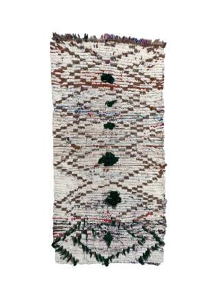 Colorful Moroccan Wool Rug - Vintage rug