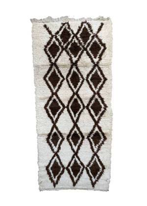 Diamond Design Moroccan Rug - Wool Berber Rug