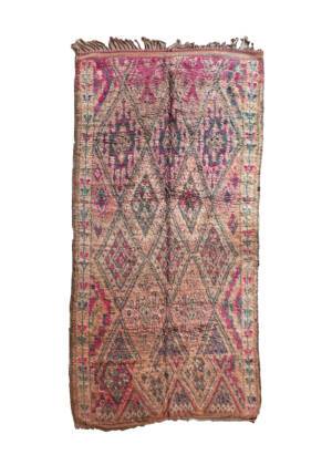 Vintage Moroccan Rug - Moroccan Pink Rug - Moroccan Rug 6x12